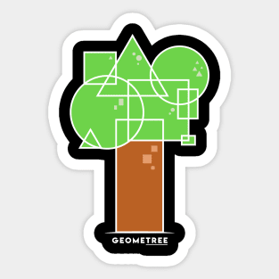 GEOMETREE II Sticker